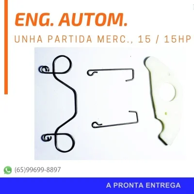 Unha Partida Mercury 15/ 15hp, Eng, Autom,