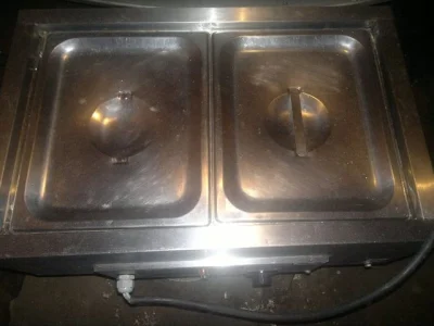 Buffet Térmico de Mesa Bm 02q com 2 Cubas Pequenas Tedesco