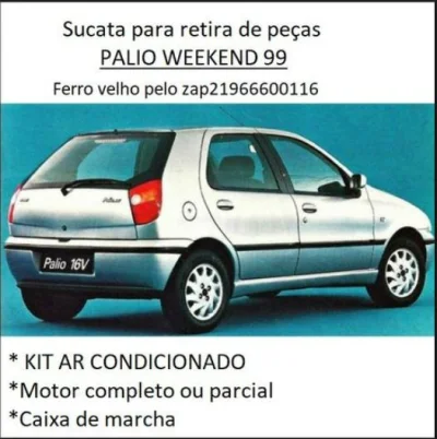 Motor Palio 1.6 16v Completo Zap