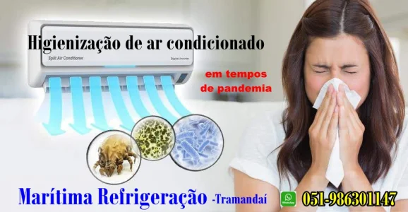Higienização e Conserto de Ar Condicionado Tipo Split