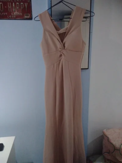 Vestido Rosa Claro de Festa