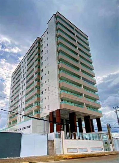 Apartamento com 76.45 m2 - Mirim - Praia Grande SP