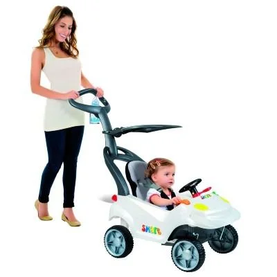 Carrinho de Passeio Smart Baby Plus Branco Perolado Bandeirante
