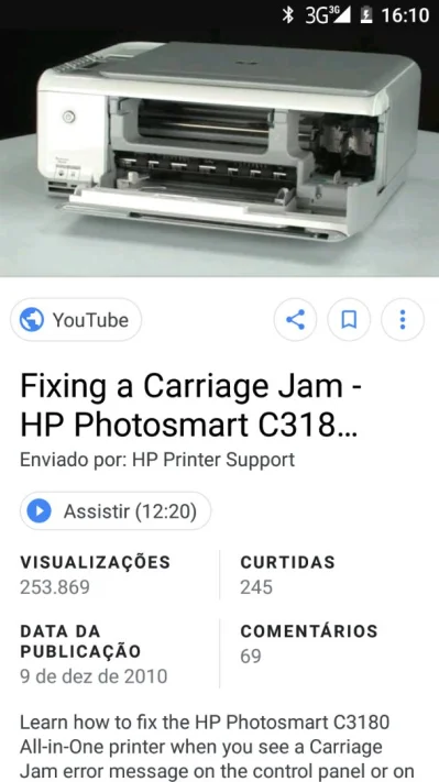 Impressora Multififuncional Troco por