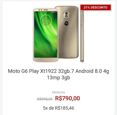 Venda de Celular