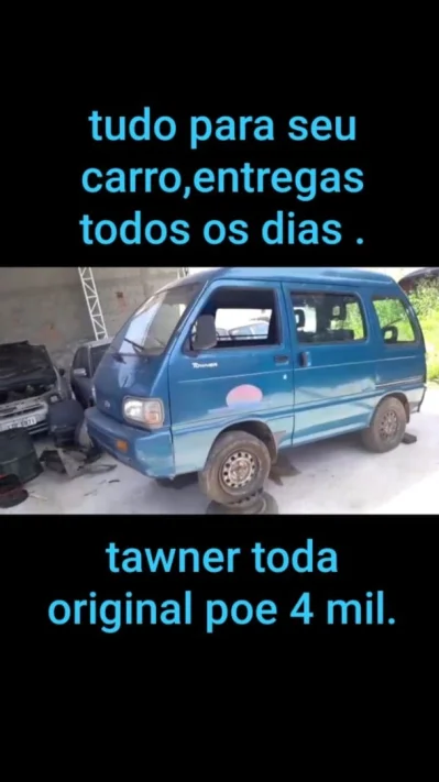 Mini Van Towner 98 Usada à Venda Zap
