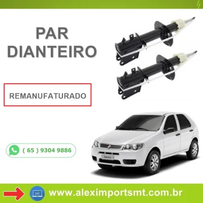 Par Amortecedores Dianteiro Originais Remanufaturados do Palio Fire