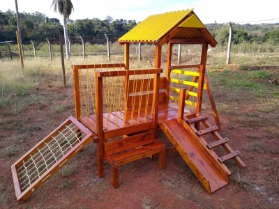• Playground 5 em 1 Infantil Parquinho Completo Brinquedo