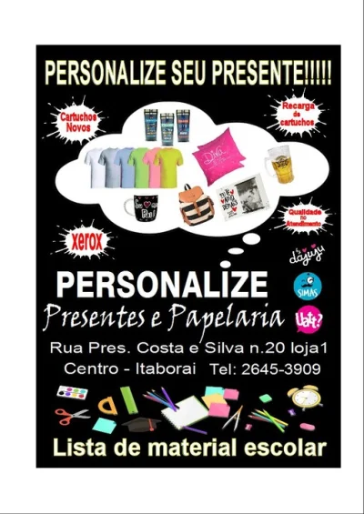 Camisas Canecas Almofadas Personalizadas