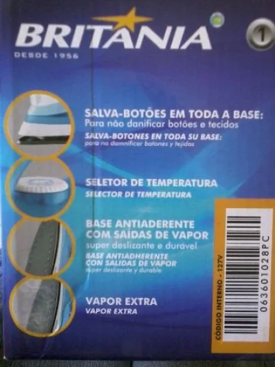 Ferro de Passar Roupas