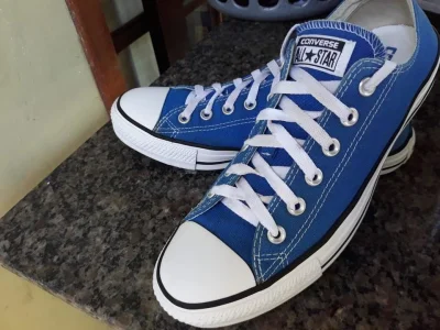 Tênis Converse All Star Chuck Taylor Azul Original (tamanho 38)