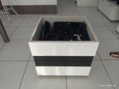 CAIXA/NICHO EM MDF –  0,50 cm x 0,50 cm X 0,60 cm