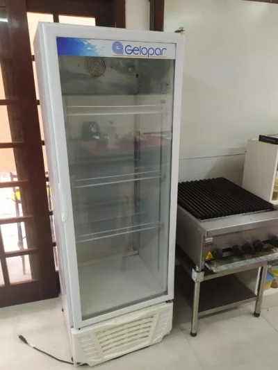 Expositor de Bebidas Gelopar Vertical Porta de Vidro - Gptu 40 - 220v