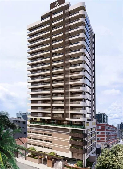 Apartamento com 132 m2 - Forte - Praia Grande SP