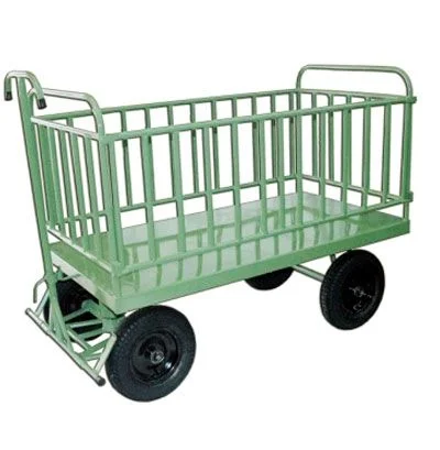 Carro Plataforma - Chapa - com Container - Cap.: 800 Kg