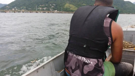 Barco Alumínio 4.5 Motor Johnson 15