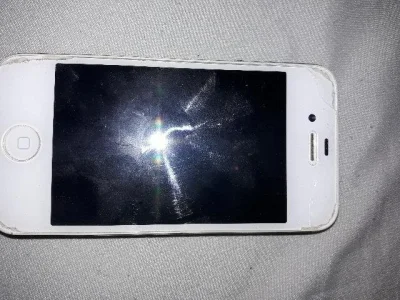 Iphone 4 A1332 Branco no Estado Não Funciona