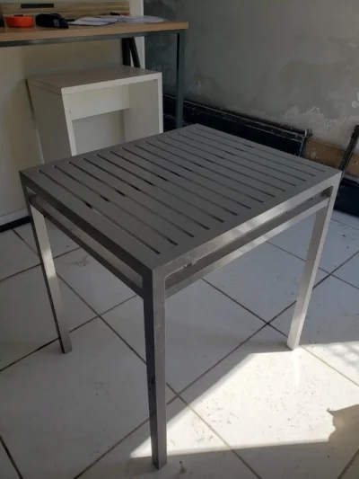 Mesa para Area Externa - Aluminio