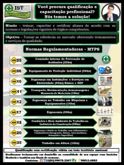 Qualificação e Capacitação Profissional - Ist