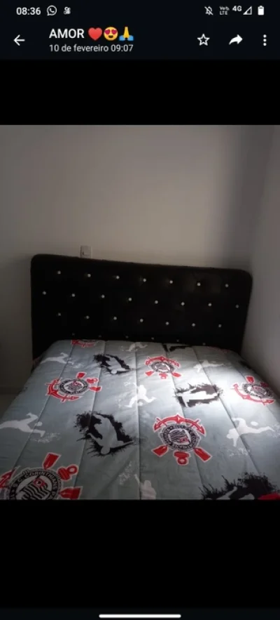 Vendo Cama Box com Colchão Mais Cabeceira