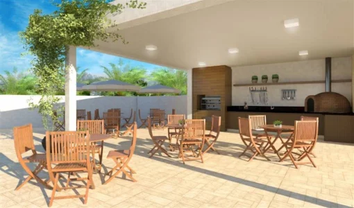 Apartamento com 103.95 m2 - Vila Alzira - Guaruja SP