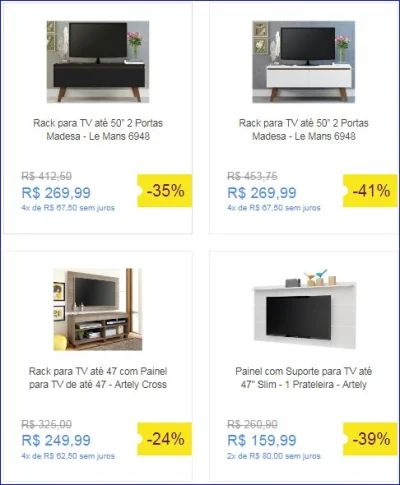 Móveis com Até 70% de Desconto Entrega para Todo Estado de SP