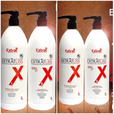 Kit Extrat Escova Semi Definitiva 2x1000ml com Shampoo