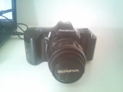 Câmera Profissional Antiga Olympus