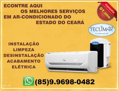 Limpeza, Instalação, Manutenção de Ar Condicionado (85)9.9698-048