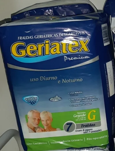 Fraldas Geriatex