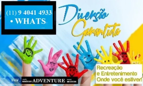 Monitores Animação Recreação Festa Infantil SBC