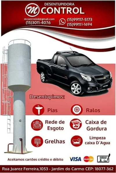 Desentupidora M Control