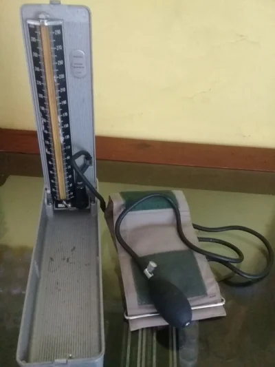 Sphygmomanometro de Mercúrio