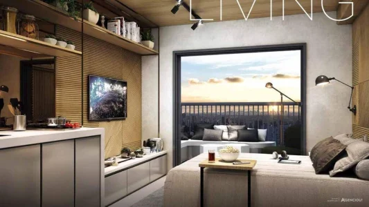 Apartamento Loft com 315m2 de área Privativa. Planejado para