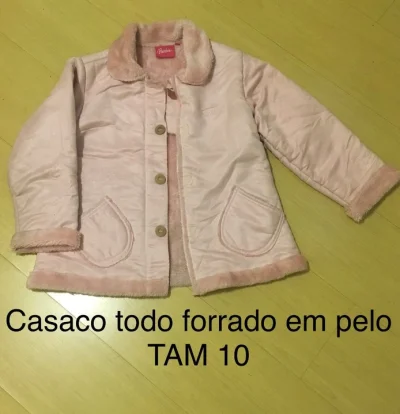 Jaqueta Forrada Infantil