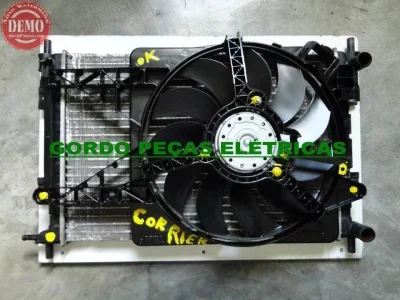 Radiador + Defletor + Ventoinha Ford Ka