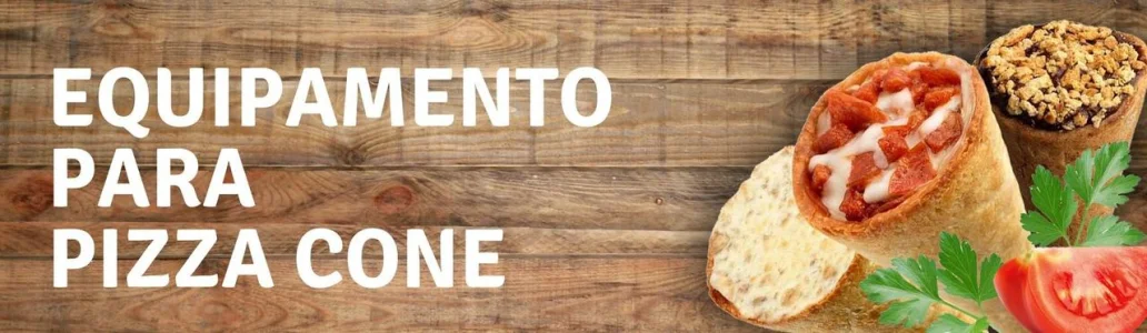 Modeladora Pizza Cone + Base com 12 + 24 Cones de 14cm