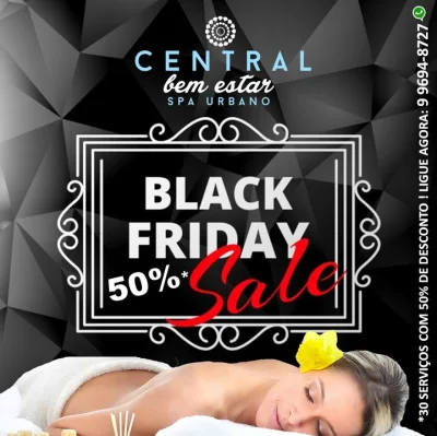 Black Week Massagens Spa Urbano 2017