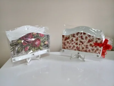 Porta Chaves/cartas Mdf com Decoupage