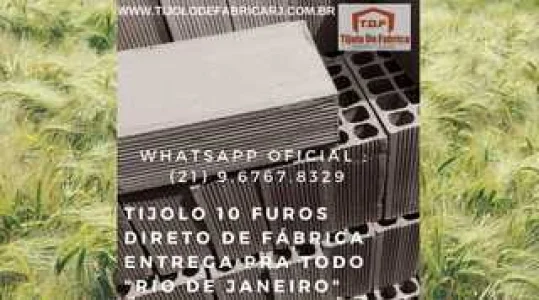 Tijolo Direto Dejaperi- Fábrica Whatsapp: (21) 9.6767.8329 Japeri- RJ