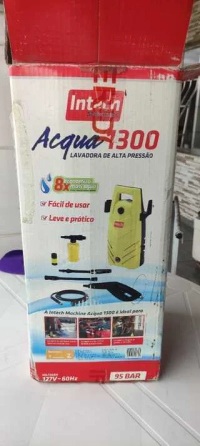Lavadora de Alta Pressão Acqua 1300 127v Intech Machine
