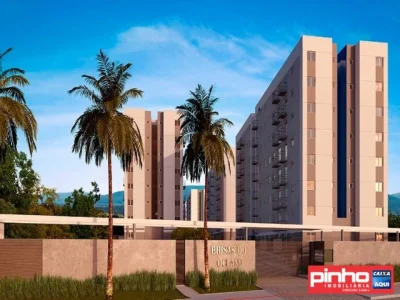 Apartamento Novo 02 Dormitórios, Venda, Bairro Praia de Fora, Palhoça, SC - Mcmv