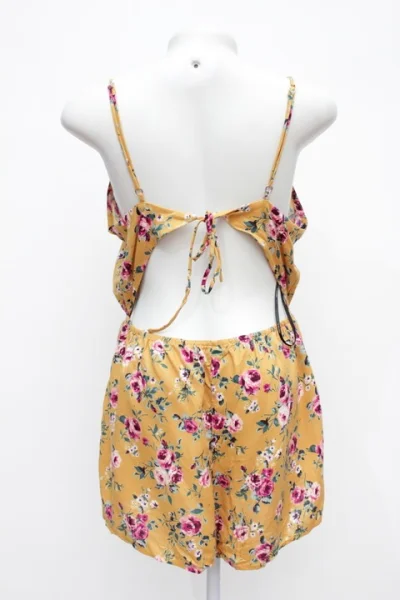 Macaquito Amarelo Floral