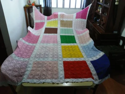 Toalha de Mesa em Crochê