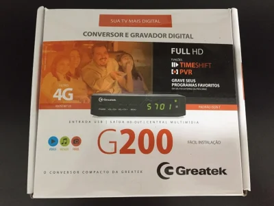 Conversor e Gravador Digital para TV