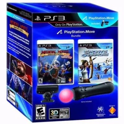 Ps Move Bundle: Jogo + Camera + Controle Move