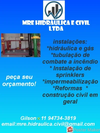 Serviços de Hidraúlica e Reformas em Geral