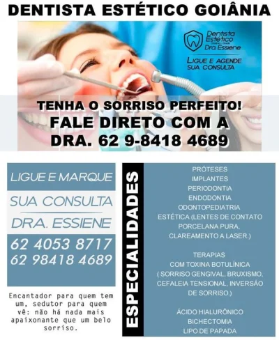 Dentista Estético Goiânia Dra. Essiene