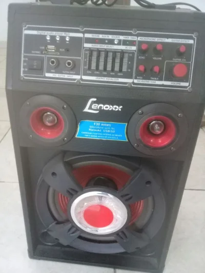 Caixa Amplificada Lenoxx