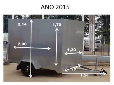 Reboque Carreta Bau 2015